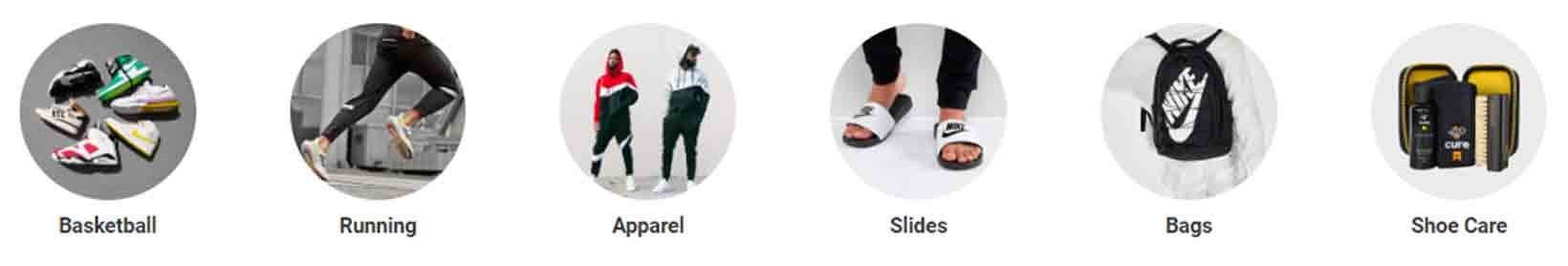 FootLocker Men's Category